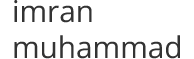 Imran Muhammad Logo